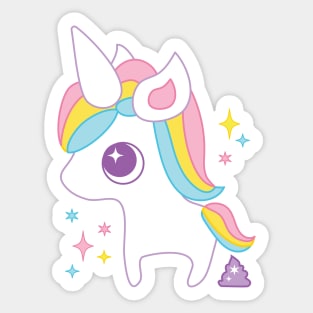 Unicorn Poop Sticker